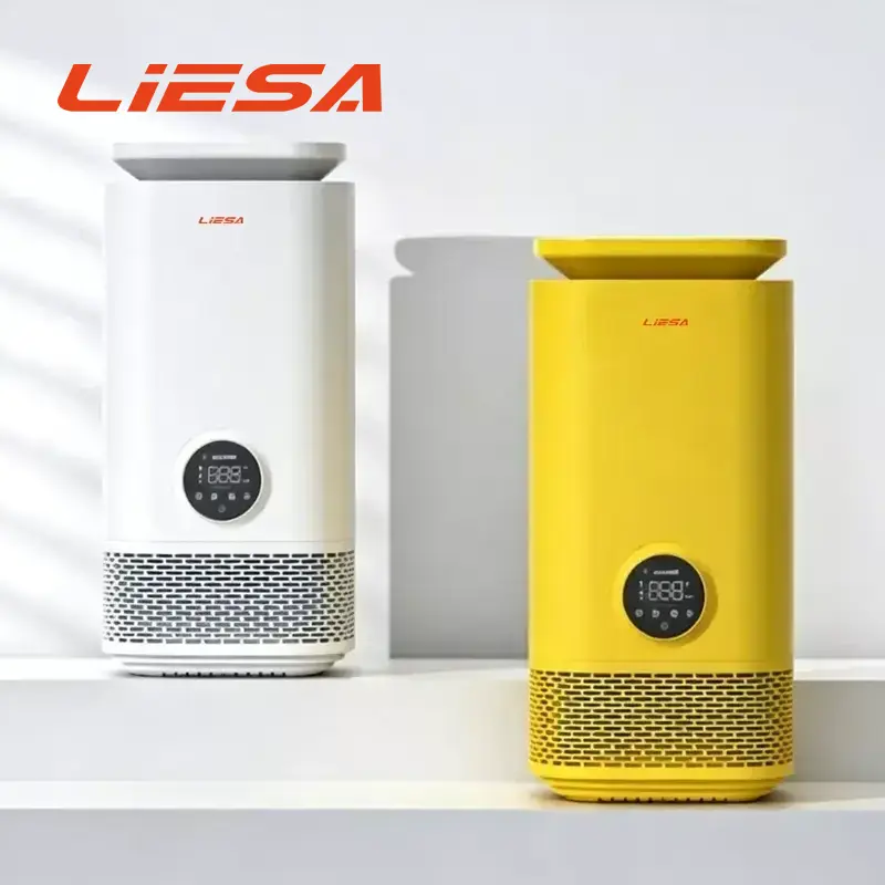 2-i-1 Purifier Luftfuktare Combo för sovrum